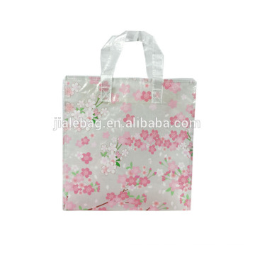 bolso de compras tejido pp transparente con cremallera wenzhou